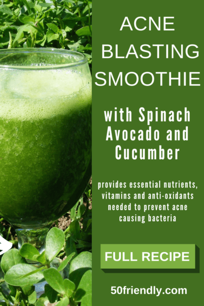 acne blasting smoothie