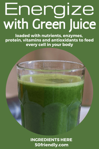 energize with green juice