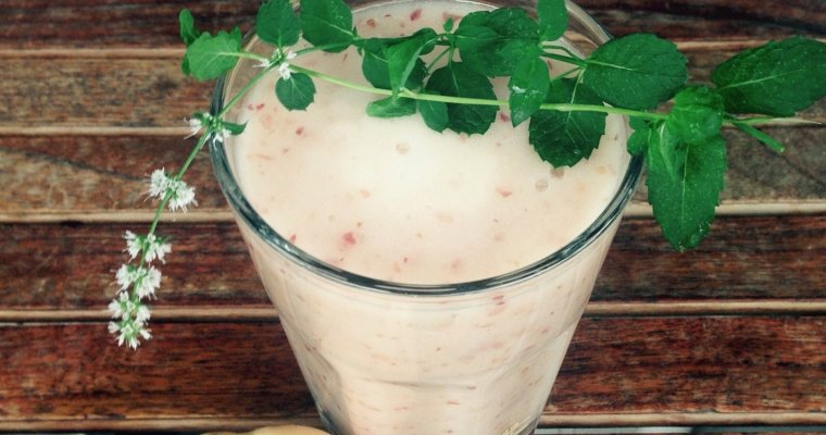 Peach and Oat Smoothie for Weight Loss