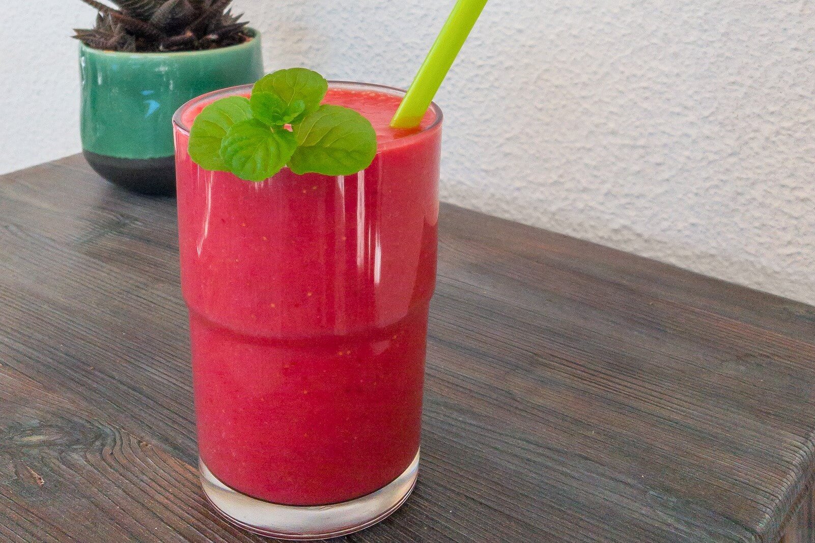 watermelon cucumber detox smoothie