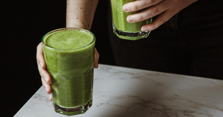 Apples and Greens Happy Gut Smoothie
