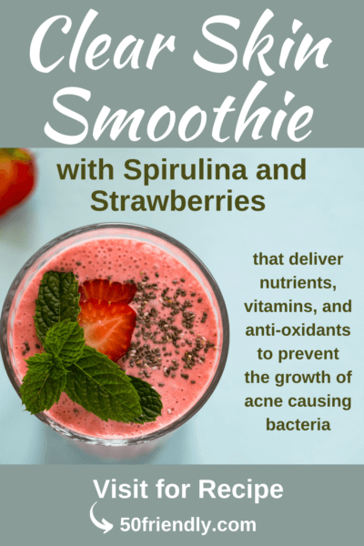 Spirulina And The Glowing Skin Berry Smoothie