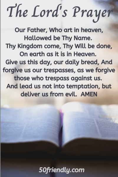 how to pray the Lord's prayer