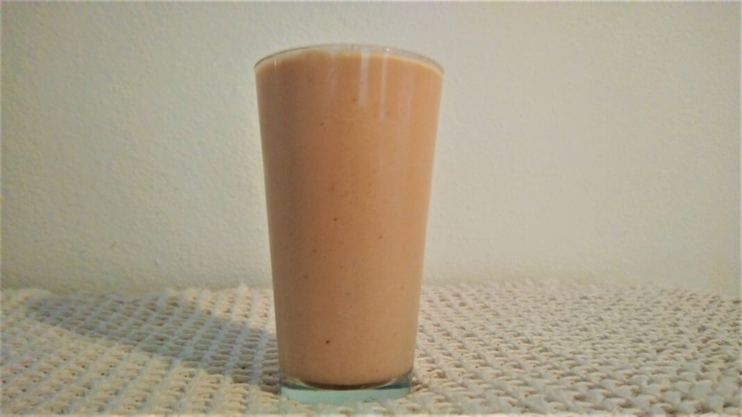 banana and peanut butter post workout smoothie