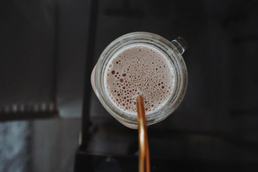 Energy Smoothie with Cacao and Dates