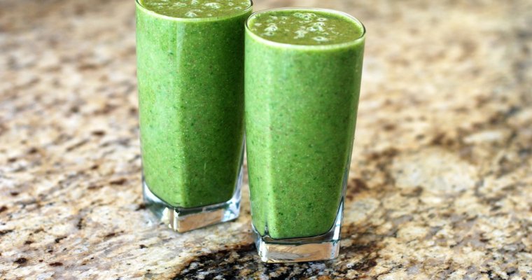 Kale and Banana Healthy Gut Smoothie