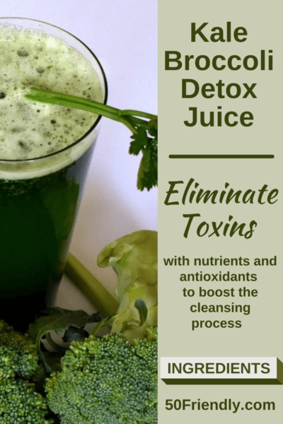 kale broccoli detox juice