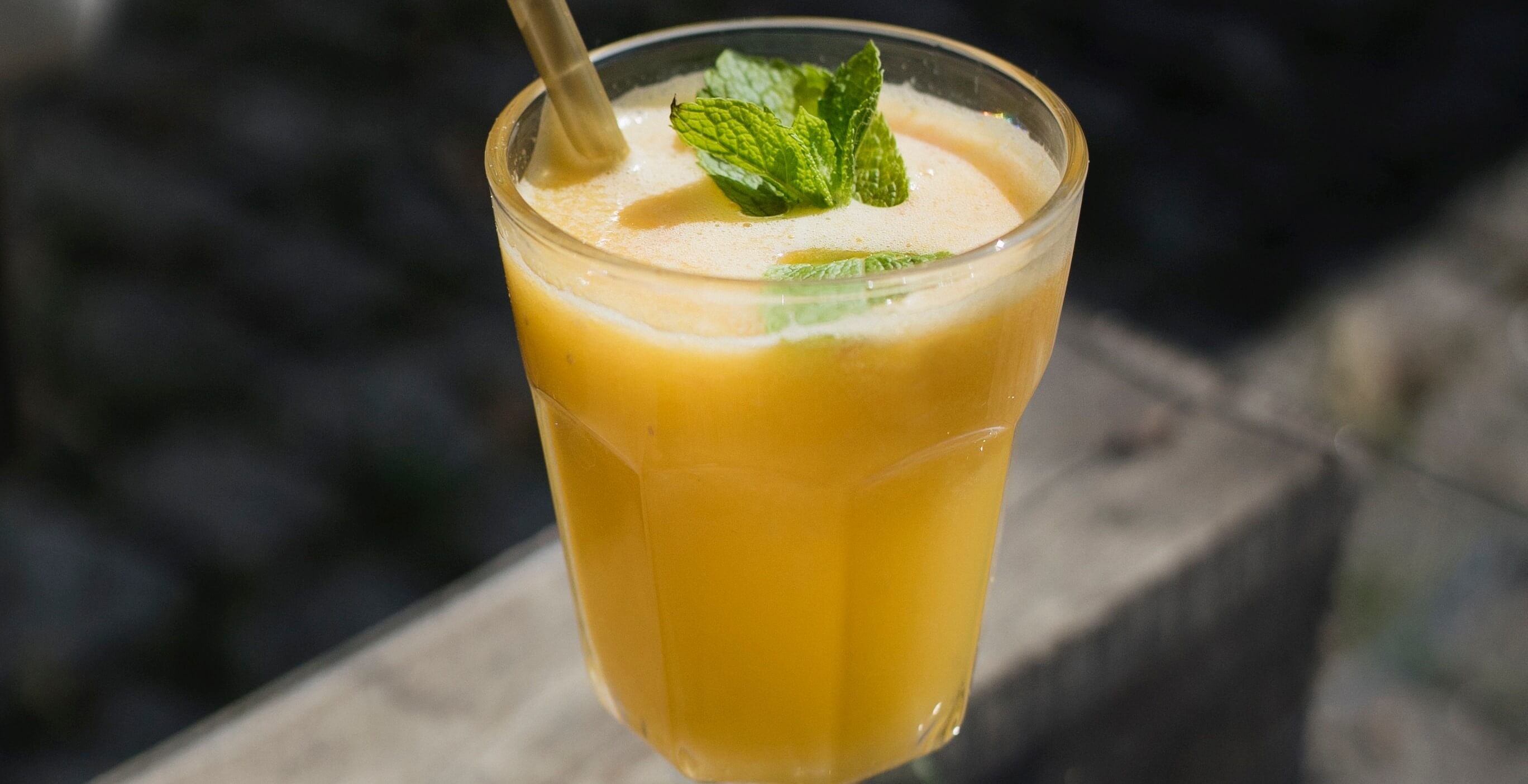 pineapple ginger tummy soothing smoothie