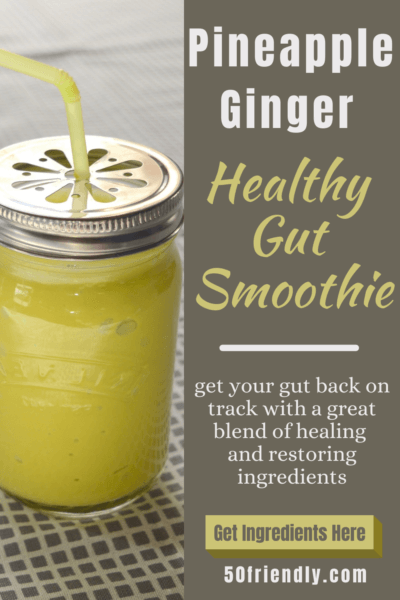 Healthy Gut Smoothie to Soothe Your Stomach
