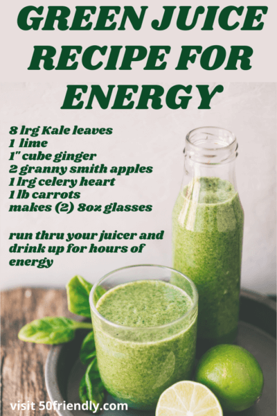 green juice recipe for energy