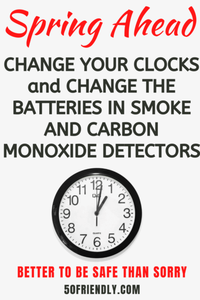 change your clocks change your batteries