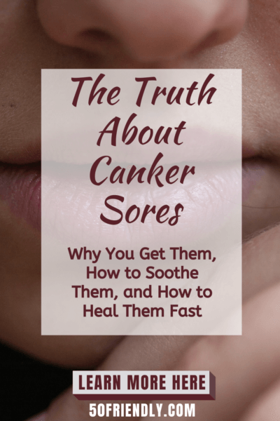 what nobody ever told me about canker sores