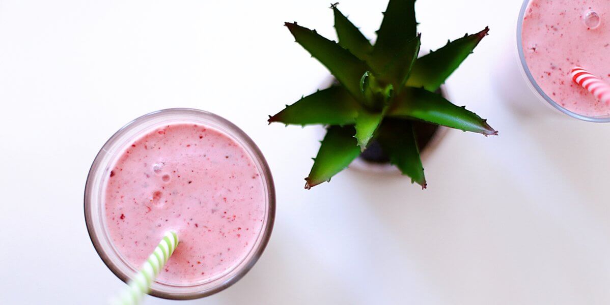 Pineapple strawberry Ginger Smoothie for Inflammation