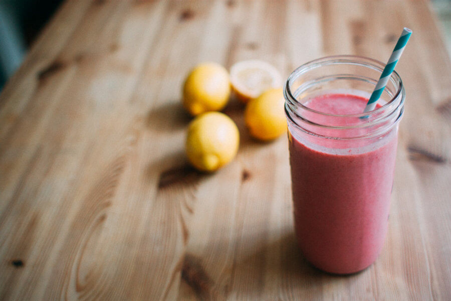 blueberry and lemon smoothie for weight loss