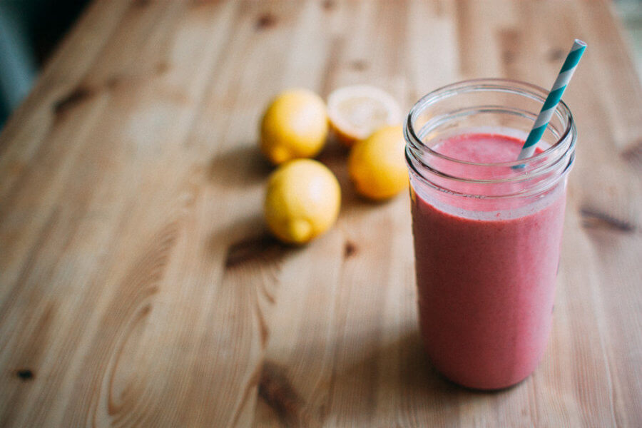 Easy Weight Loss Smoothie with Blueberries and Coconut