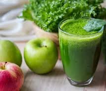 green smoothie for a healthy gut