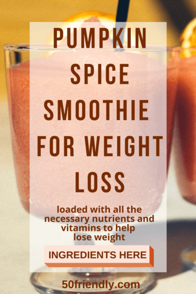 pumpkin spice smoothie for weight loss