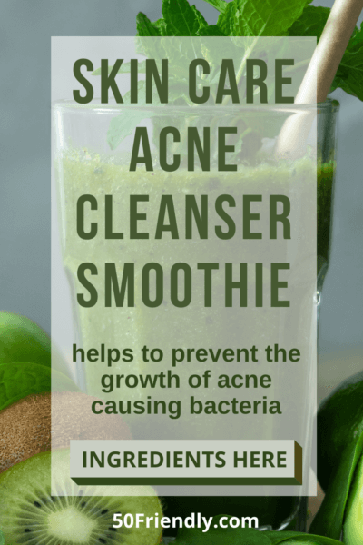 skin care acne cleanser smoothie