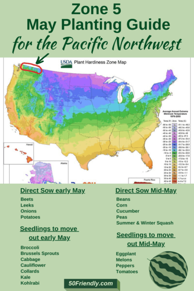 may planting guide for zone 5