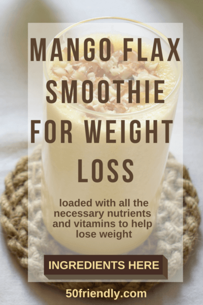 mango flax weight loss smoothie