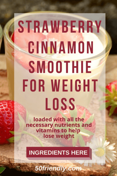 strawberry cinnamon smoothie for weight loss