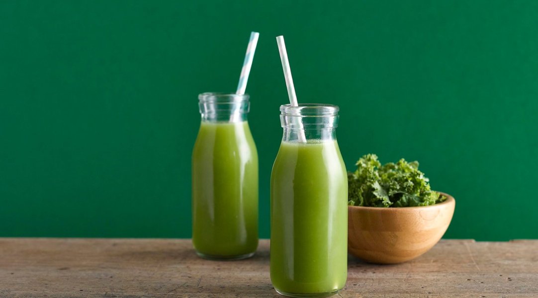 kale smoothie for clear skin