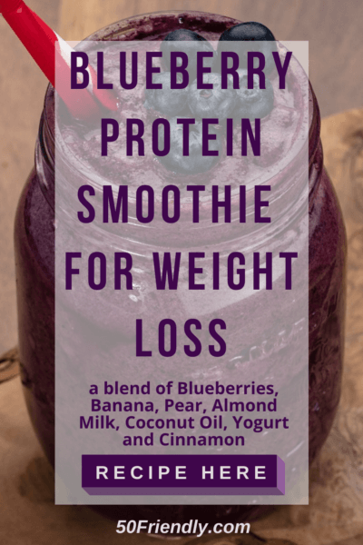 blueberry protein smoothie for weight loss