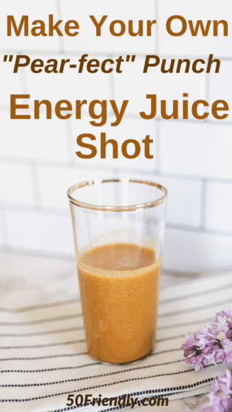 make your own energy juice shot