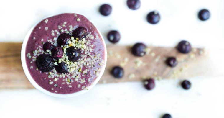 Immune Boosting Blueberry Smoothie