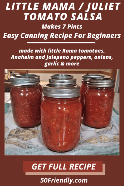 salsa canning recipe for beginners