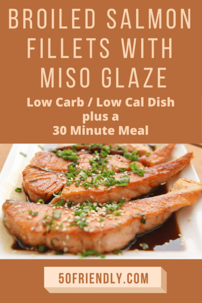 low carb low cal broiled salmon