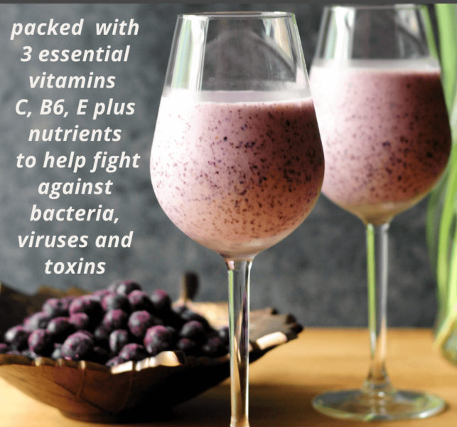 Blueberry Smoothie to Protect Your Immune System