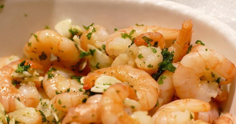 Shrimp Scampi with Spaghetti Squash