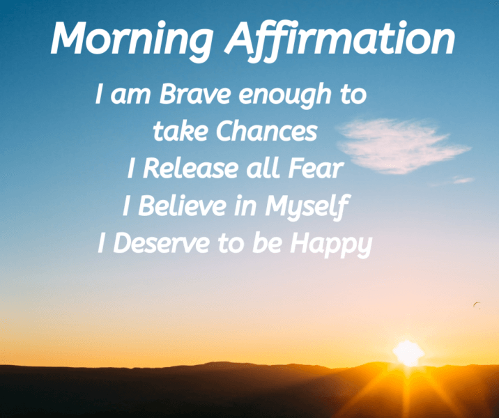 morning affirmation for happiness