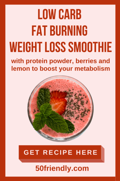 low carb fat burning weight loss smoothie