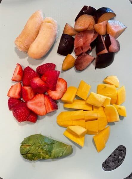 energy fruit smoothie