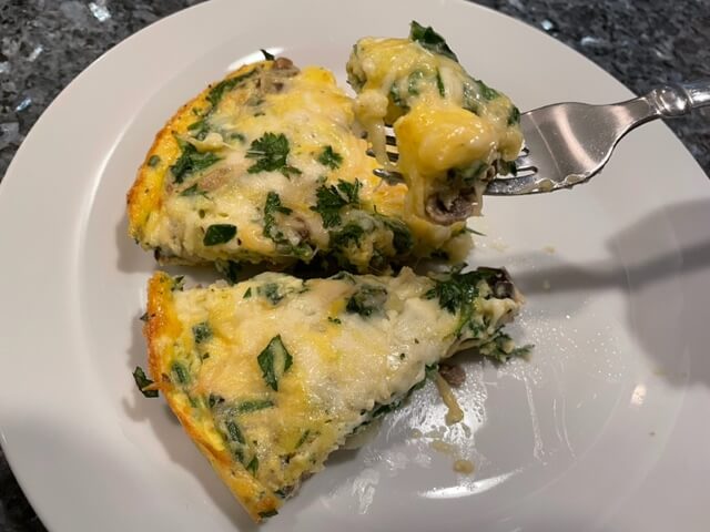 2 cheese frittata recipe