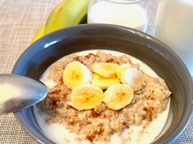 creamy banana oatmeal recipe