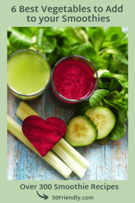 6 best vegetables to add to your smoothies