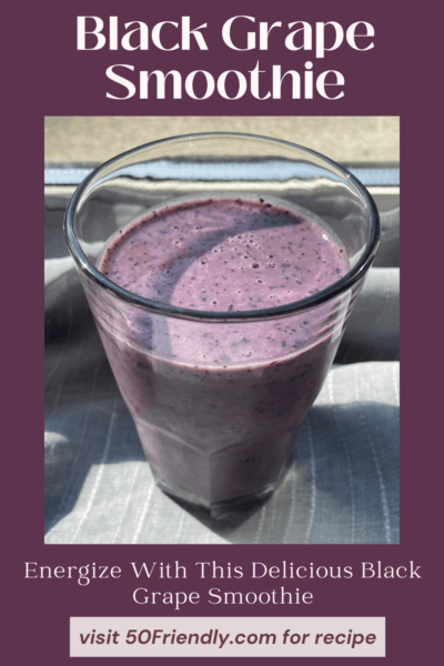 black grape smoothie