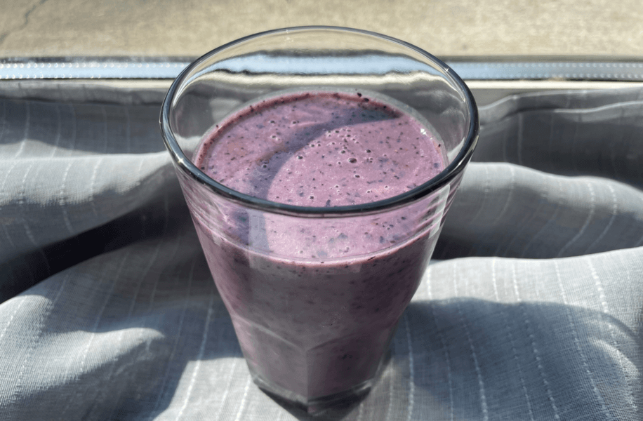 black grape smoothie