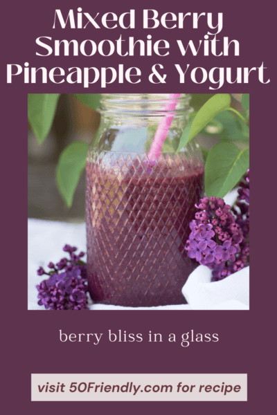 berry bliss in a glass