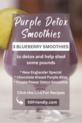 blueberry smoothies to detox and lose weight
