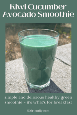 delicious healthy green smoothie