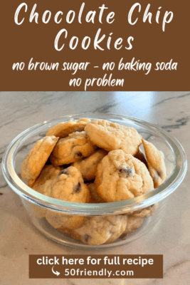 chocolate chip cookies without brown sugar