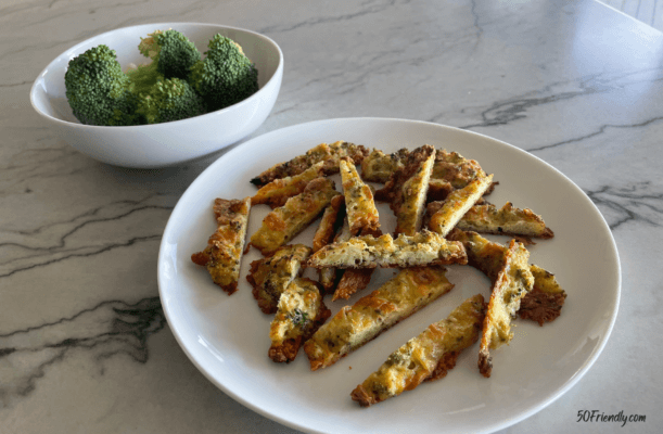 loaded broccoli cheesy fries