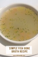 simple fish bone broth recipe