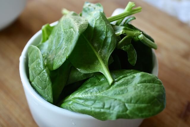 smoothie best low-cal low-carb vegetable - spinach