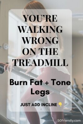 you're walking wrong on the treadmill