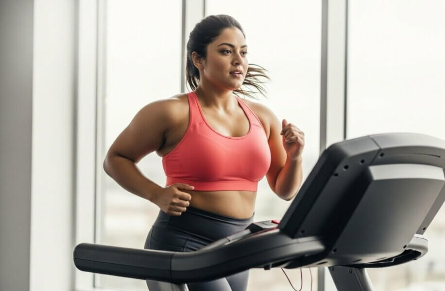 how to burn belly fat on a treadmill